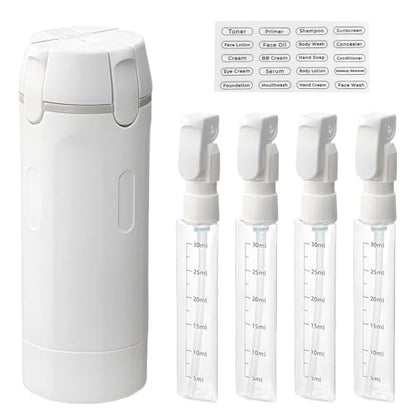 4-in-1 Leak-Proof Travel Bottles