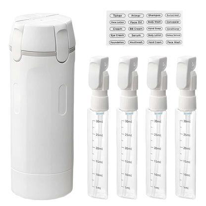 4-in-1 Leak-Proof Travel Bottles
