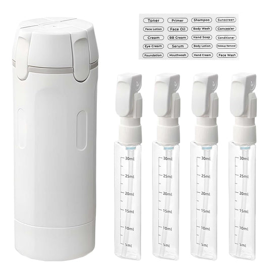 4-in-1 Leak-Proof Travel Bottles
